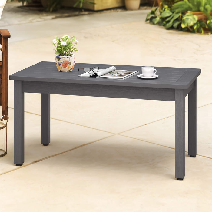 Jack Weather‑Resistant Patio Coffee Table