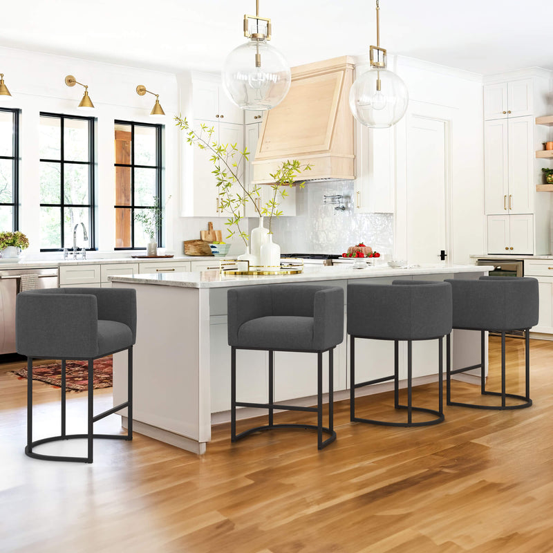 Jessica Modern Barstool with Arms