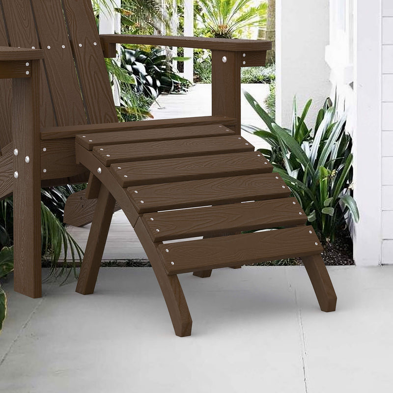Wayne Folding Adirondack Ottoman Foot Rest
