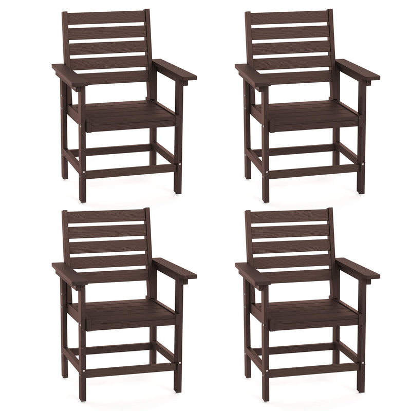 Coachella HDPS 4/6 Seats Outdoor Dining Table And Chairs Set