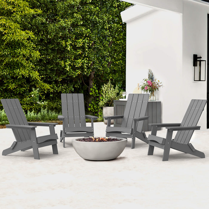 LUE BONA® Florida Folding Modern Adirondack Chair