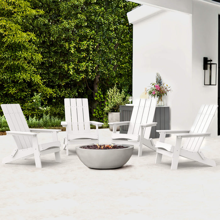 LUE BONA® Florida Folding Modern Adirondack Chair