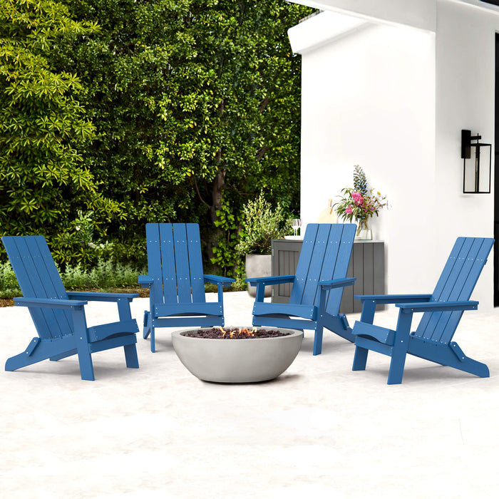 Florida Folding Modern Adirondack Chair