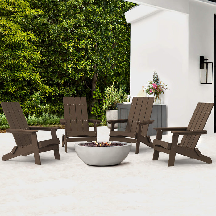 LUE BONA® Florida Folding Modern Adirondack Chair