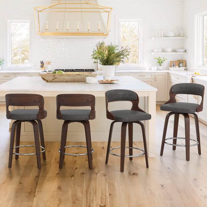 Edwards Swivel Barstool