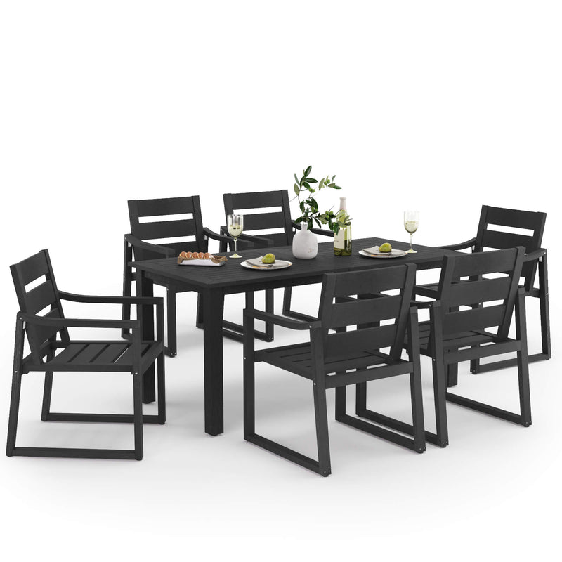 Fox HDPS Outdoor Dining Table And Chair
