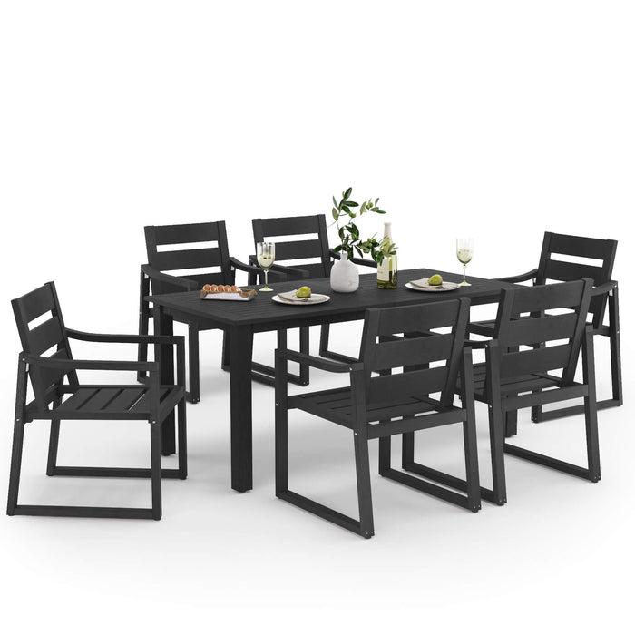 Fox Outdoor Dining Table And Chair
