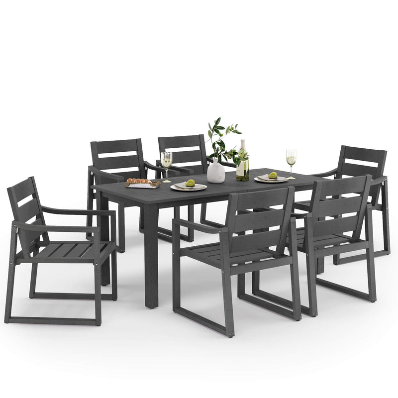 Fox HDPS Outdoor Dining Table And Chair