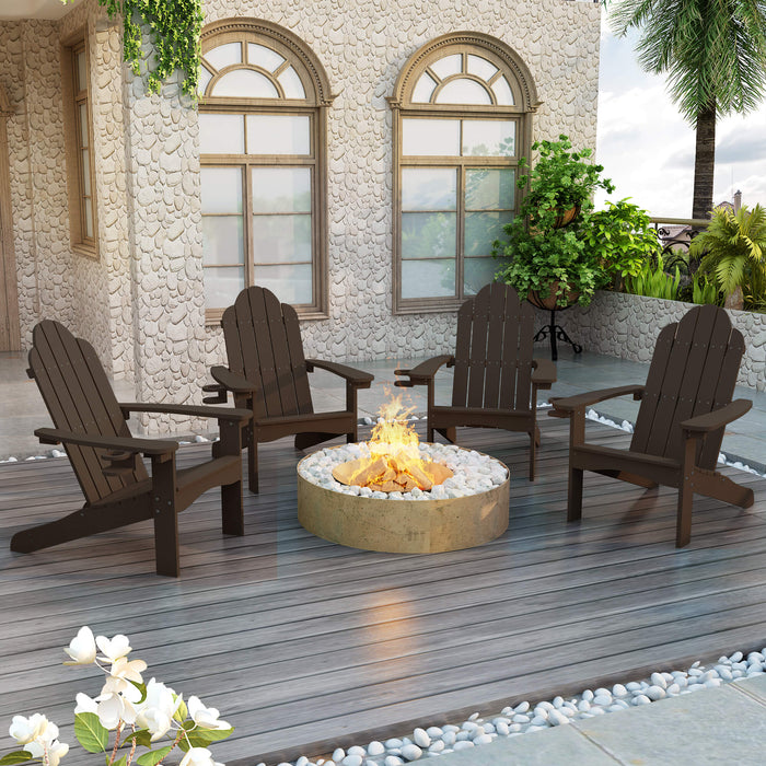 Amanda Adirondack Chair with Cup Holder
