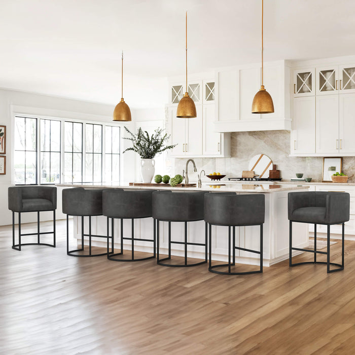 Jessica Modern Barstool with Arms