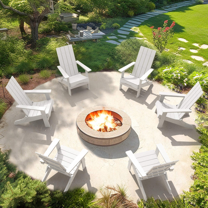 LUE BONA® Florida Folding Modern Adirondack Chair