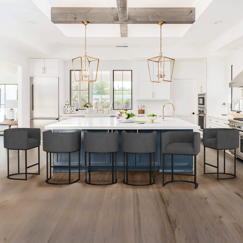 Jessica Modern Barstool with Arms