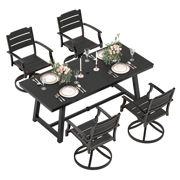 Bullard Outdoor Dining Table And Chair