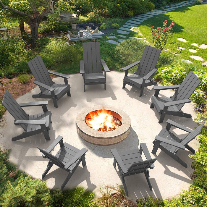 LUE BONA® Florida Folding Modern Adirondack Chair