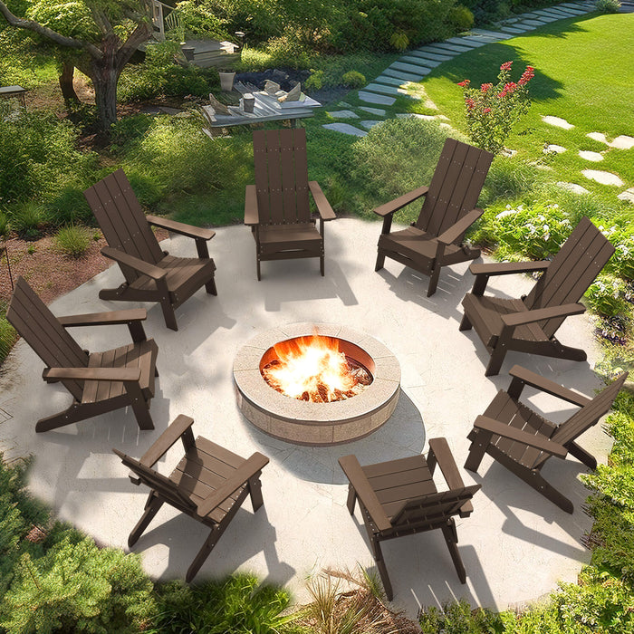 LUE BONA® Florida Folding Modern Adirondack Chair