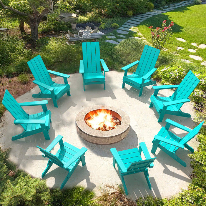 LUE BONA® Florida Folding Modern Adirondack Chair