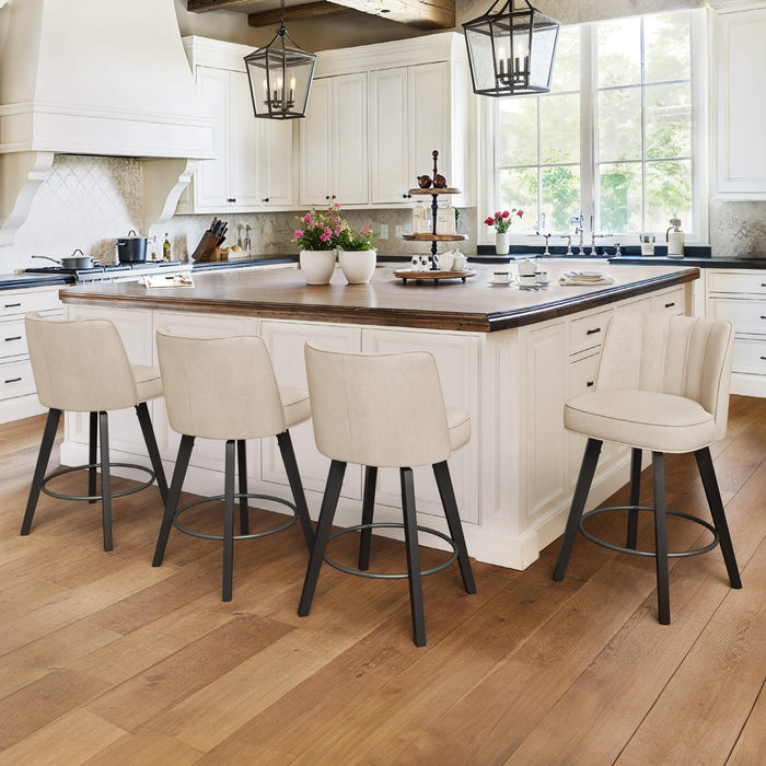 Paul Swivel Counter Stool Set