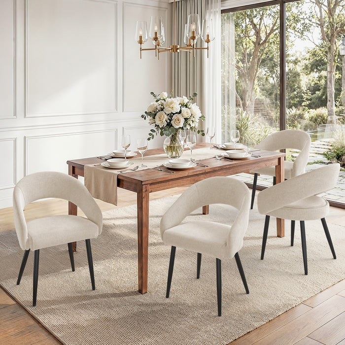 Sabuk Upholstered Back Side Dining Chairs