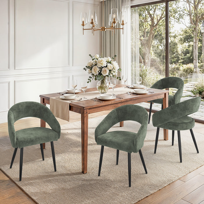 Sabuk Upholstered Back Side Dining Chairs