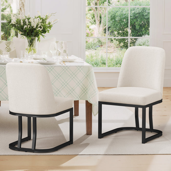 Jovone Upholstered Dining Chairs Set