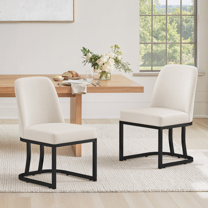 Jovone Upholstered Dining Chairs Set