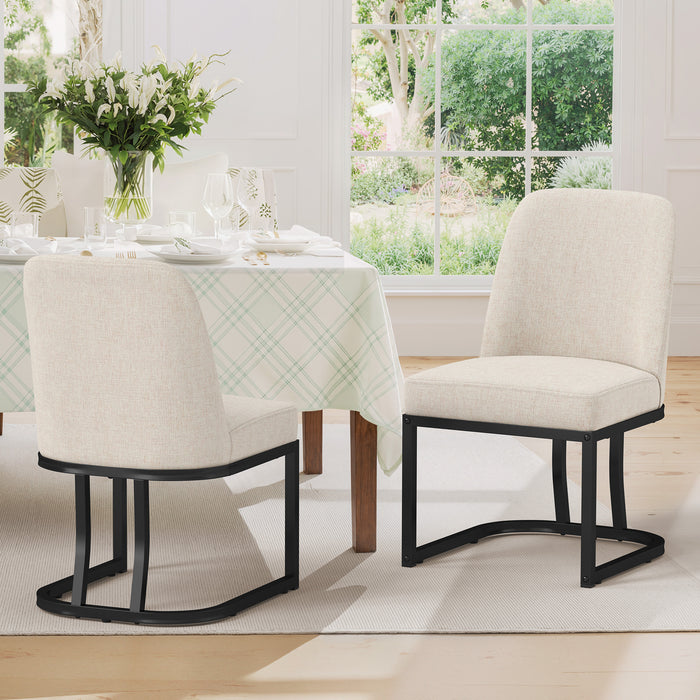 Jovone Upholstered Dining Chairs Set