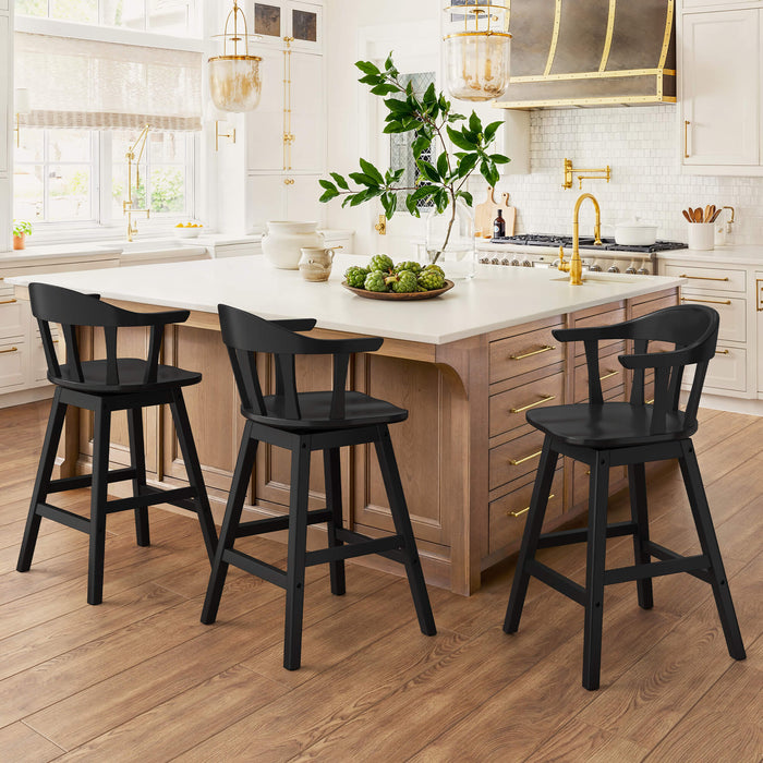 Wendell Swivel Barstool Set