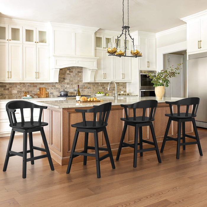 Wendell Swivel Barstool Set