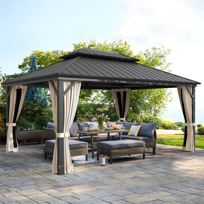 Kakarotto Double Roof Gazebo