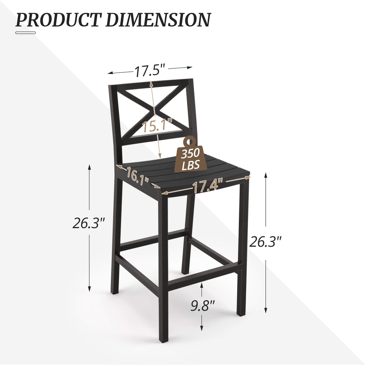  Armless Stools