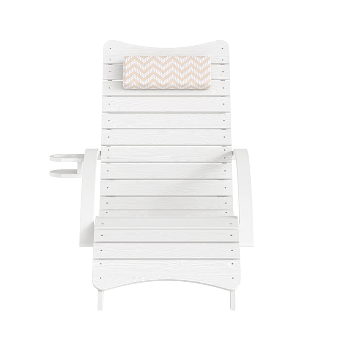 Michelle Ergonomic Patio Lounge Chair Set
