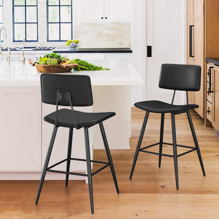 Darwin Faux Leather Barstool