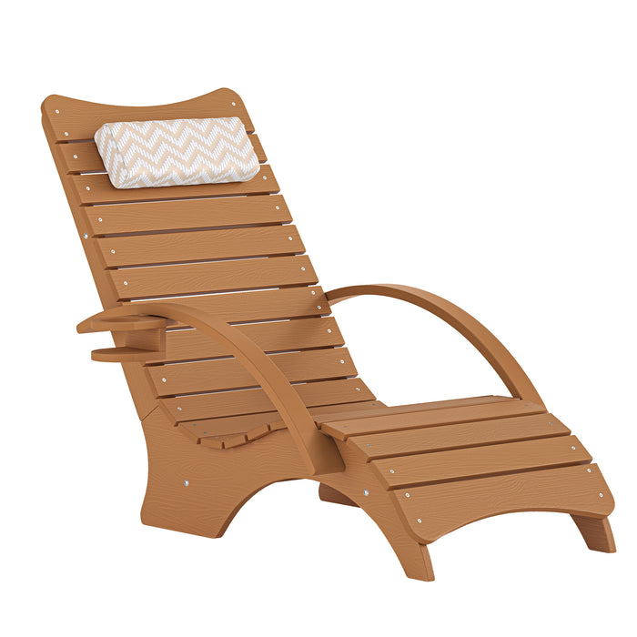 Michelle Ergonomic Patio Lounge Chair Set