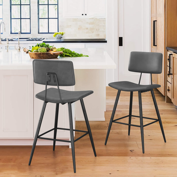 Darwin Faux Leather Barstool