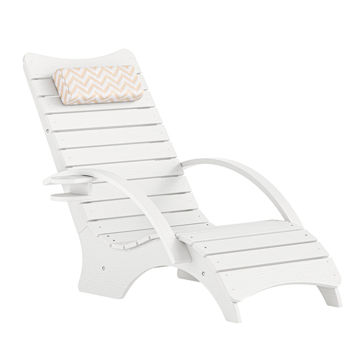 Michelle Ergonomic Patio Lounge Chair Set
