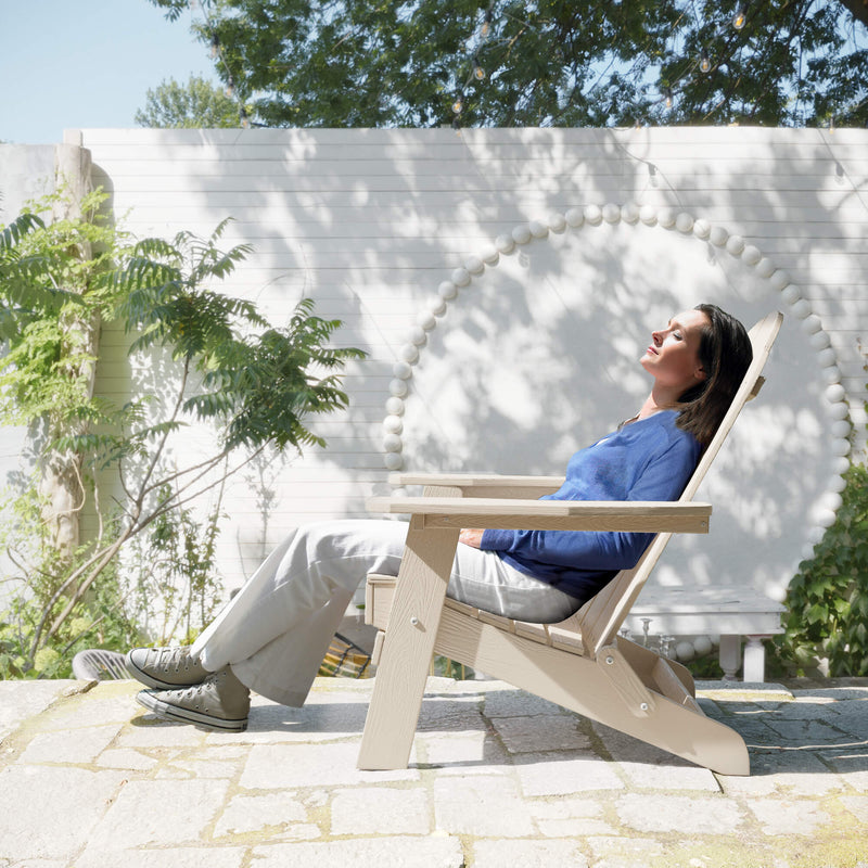 Miranda Foldable Adirondack Chairs with Cup Holders