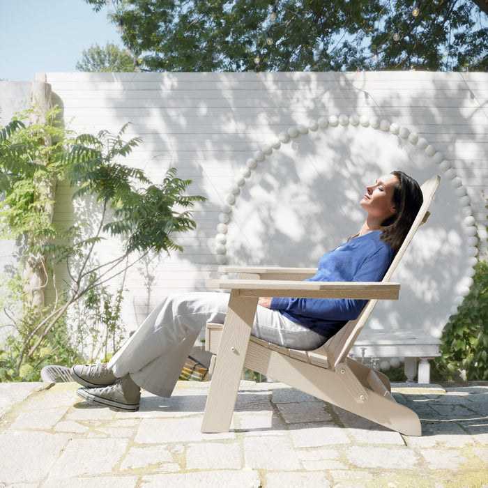 Miranda Foldable Adirondack Chair with Cup Holder