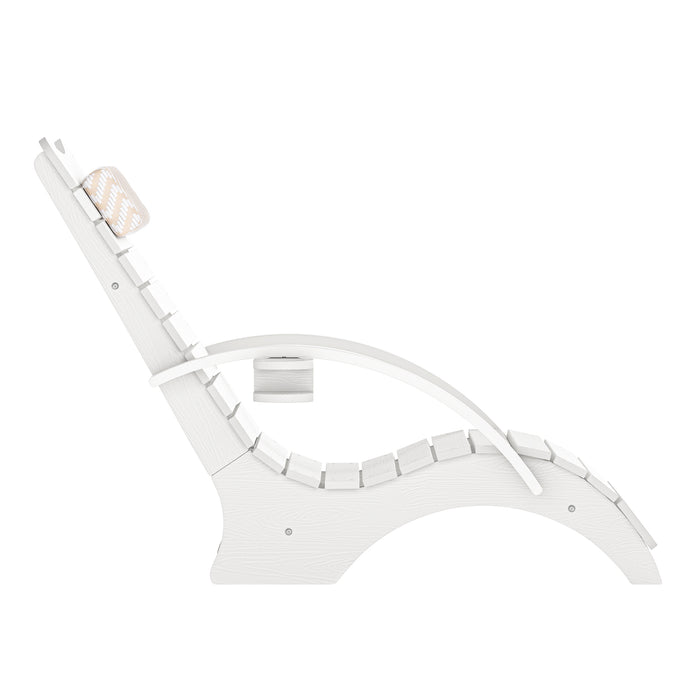 Michelle Ergonomic Patio Lounge Chair Set