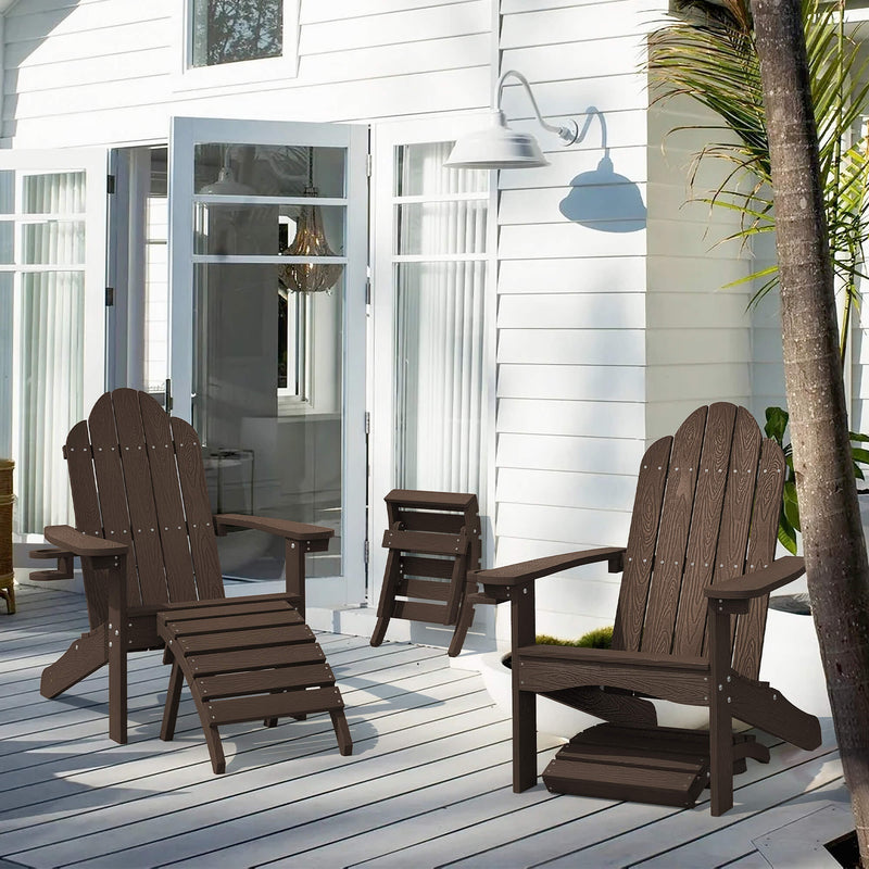 Wayne Folding Adirondack Ottoman Foot Rest