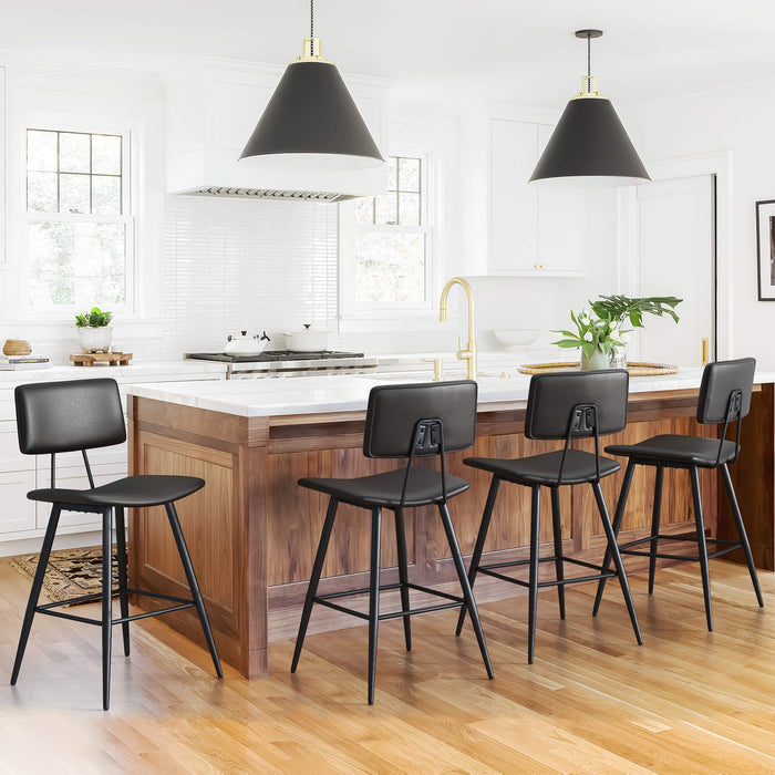 Darwin Faux Leather Barstool