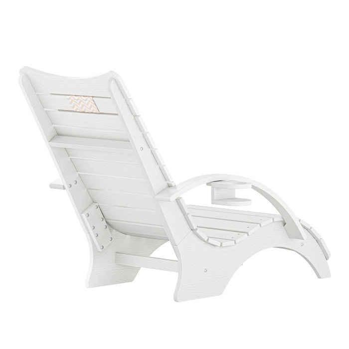 Michelle Ergonomic Patio Lounge Chair Set