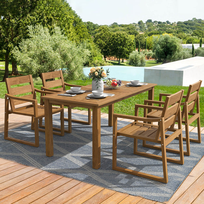 Fox Outdoor Dining Table And Chair