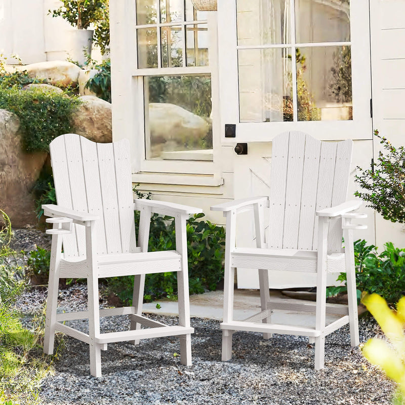 Ralda Tall Adirondack Chair with Cup Holder