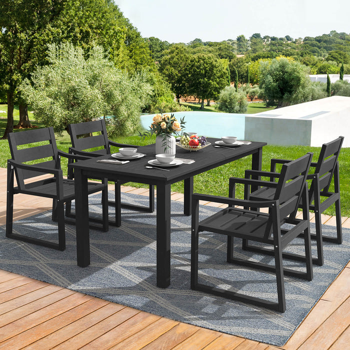 Fox Outdoor Dining Table And Chair