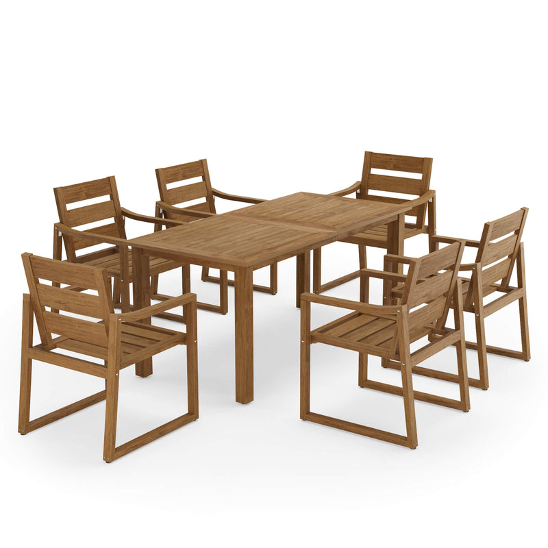 Fox HDPS Outdoor Dining Table And Chair