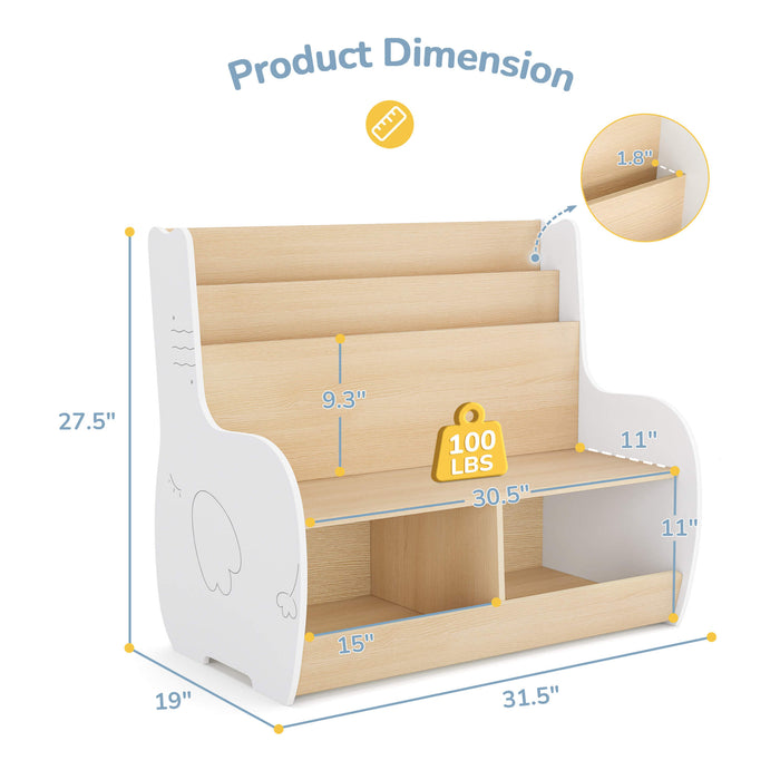 Arora 3-in-1 Kids Bookcase