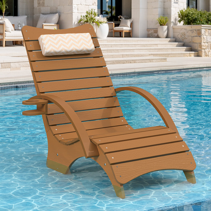 Michelle Ergonomic Patio Lounge Chair Set