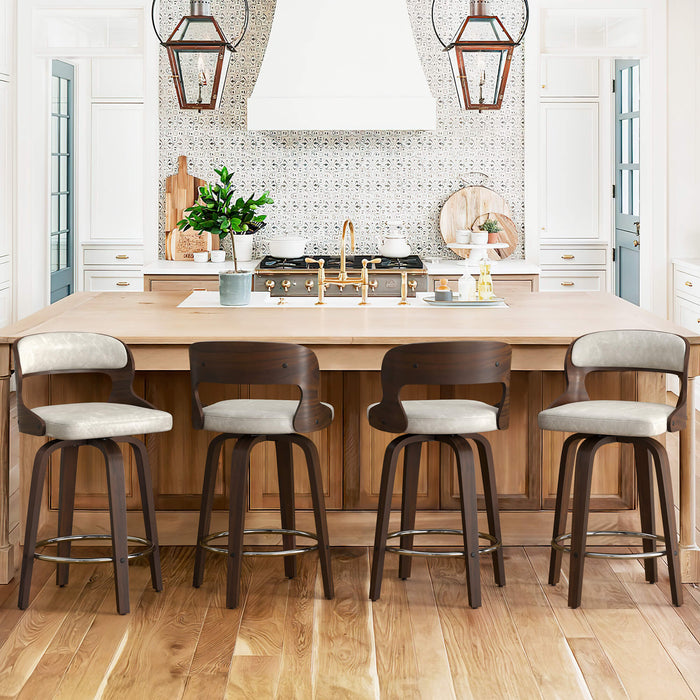 Edwards Swivel Barstool