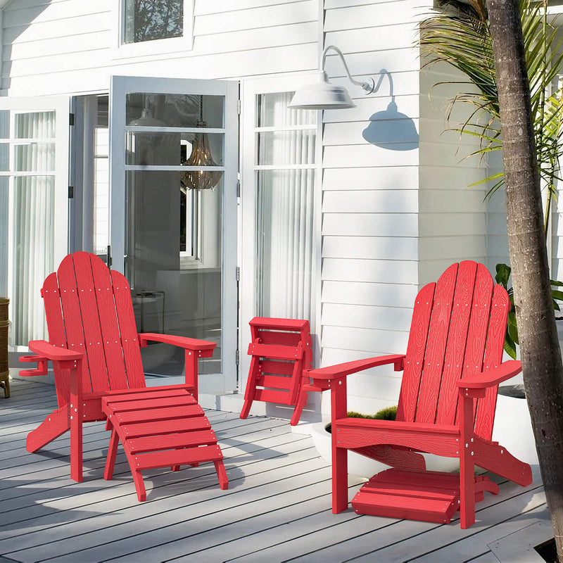 Wayne Folding Adirondack Ottoman Foot Rest