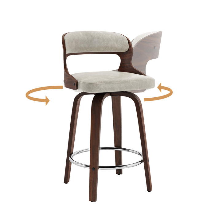 Edwards Swivel Barstool